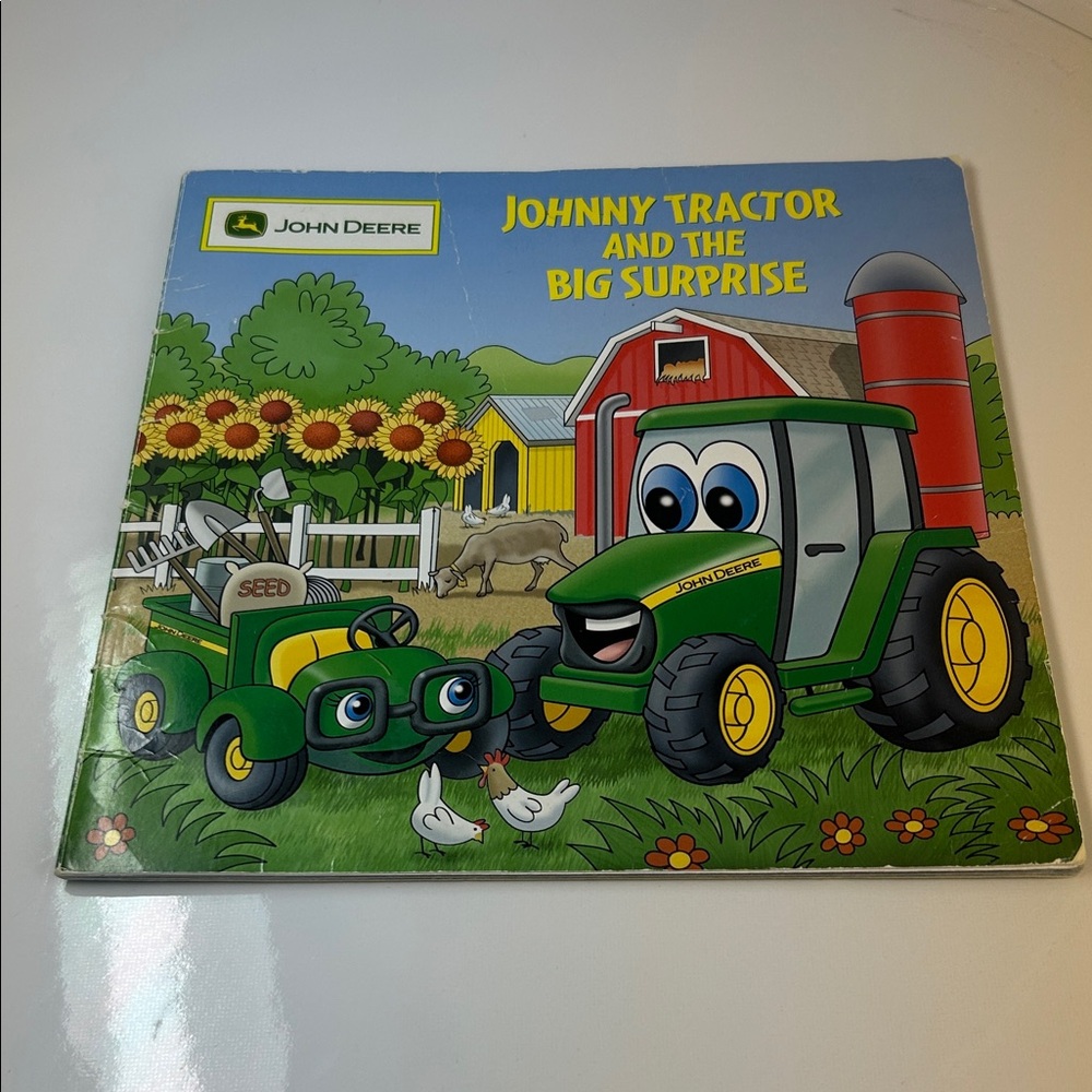 John Deere Green and Yellow Tractor Adventure Book